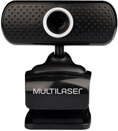 WEBCAM MULTILASER 480P USB PRETA WC051