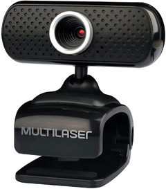 WEBCAM MULTILASER 480P USB PRETA WC051 - comprar online