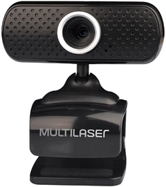 WEBCAM MULTILASER 480P USB PRETA WC051 na internet