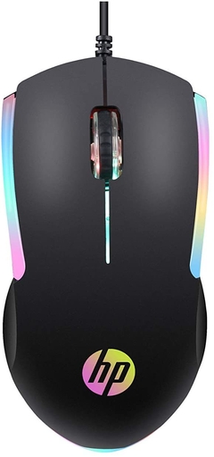 MOUSE GAMER HP RGB M160 PRETO USB