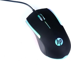 MOUSE GAMER HP RGB M160 PRETO USB - comprar online