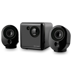 CAIXAS DE SOM SUBWOOFER MULTILASER SP166 15W RMS 2.1 P - comprar online