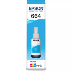 REFIL TANQUE TINTA EPSON CIANO L210/L355 664 - comprar online