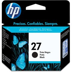 Cartucho de Tinta HP 27 Preto - C8727AB