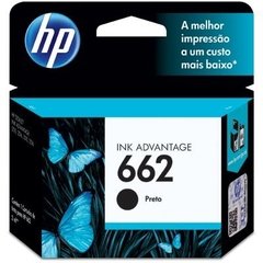 Cartucho HP 662 Preto - CZ103AB