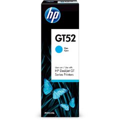 REFIL DE TINTA HP DESKJET GT52 CIANO