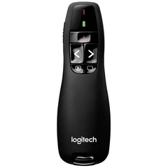 APRESENTADOR WIRELESS LOGITECH C/ LASER R400 PRETO