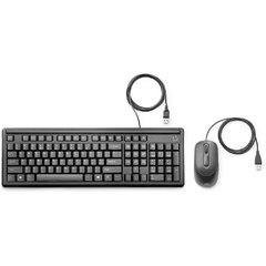 KIT TECLADO E MOUSE HP COM FIO 160 PRETO 6HD76AA