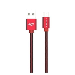 CABO MICRO USB C3PLUS 2.0 AMXUSB 2M CB-M200RD VERM - comprar online