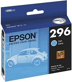 CARTUCHO EPSON 296 CIANO T296220-BR 4ML