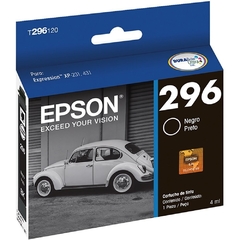 CARTUCHO EPSON 296 PRETO T296120-BR 4ML