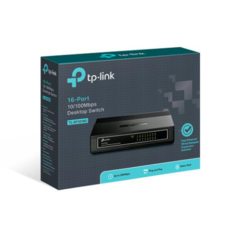 SWITCH TP-LINK 16 PORTAS 10/100MBPS TSLF1016D - Infomaxy Tecnologia