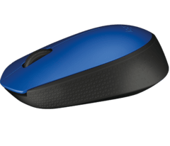 Mouse Óptico Sem Fio Logitech M170 - Azul - comprar online