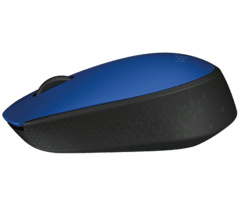 Mouse Óptico Sem Fio Logitech M170 - Azul - Infomaxy Tecnologia