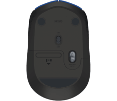 Mouse Óptico Sem Fio Logitech M170 - Azul na internet