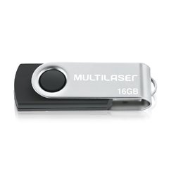 PENDRIVE 16GB MULTILASER TWIST PRETO PD588 - comprar online