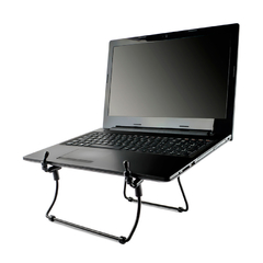 SUPORTE PARA NOTEBOOK ERGONOMICO METAL RELIZA PRETO - comprar online