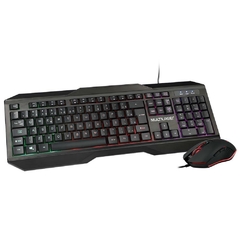 KIT TECLADO E MOUSE GAMER MULTILASER TC239 USB PT