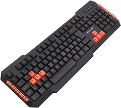 TECLADO GAMER MULTILASER PRETO VERMELHO TC160 USB na internet