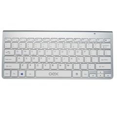 TECLADO BLUETOOTH OEX ELITE TC501 PRATA - comprar online