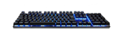 TECLADO GAMER MECANICO HP GK400F USB PRETO LED AZU na internet