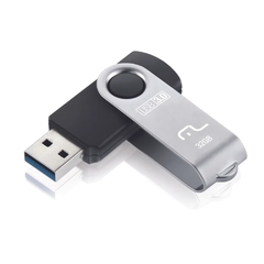 PEN DRIVE MULTILASER 32GB USB 3.0 TWIST PD989
