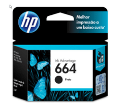 HP F6V29AB 664 CARTUCHO DE TINTA PRETO(2,0 ml)