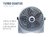 VENTILADOR TURBO EXAKTUS EX16 SILENCIOSO 60W