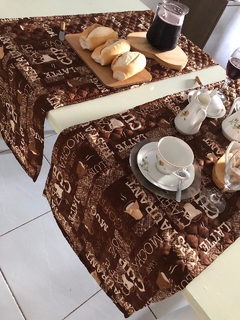 Trilho de mesa café