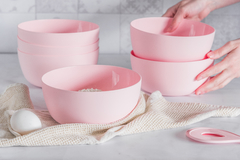 Bowl rosa pastel 1.5lts pp - Baz Art Home