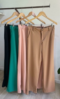 Pantalon de crepe recto (6085) - ABAKA