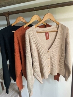 Cardigan tramado corto(W180)