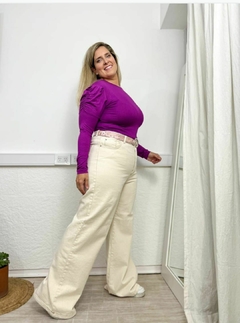 Wide leg cascarilla (10522) - tienda online