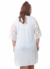 Vestido de Praia Lola Plus Size Branco - comprar online