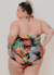 Maiô Plus Size Estampado com Alças Ajustáveis - Acqua Rosa Moda Praia Plus Size