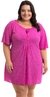 VESTIDO DUNE PLUS SIZE ROSA ACQUA ROSA