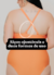 Maiô Plus Size Laranja com Alças Ajustáveis na internet