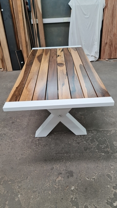 Mesa X Exterior - TOLI - Wood & Metal - Muebles de calidad