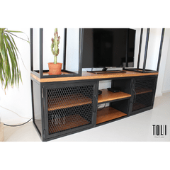 Rack de televisor Boni - TOLI - Wood & Metal - Muebles de calidad