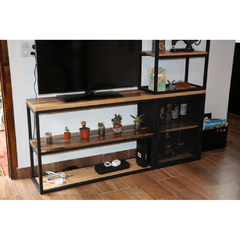 Rack de tv Aldana - TOLI - Wood & Metal - Muebles de calidad