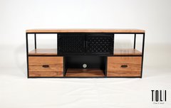 Rack TV ARI - TOLI - Wood & Metal - Muebles de calidad