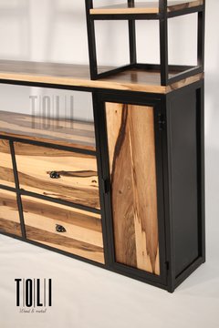 Rack tv JOHI - TOLI - Wood & Metal - Muebles de calidad