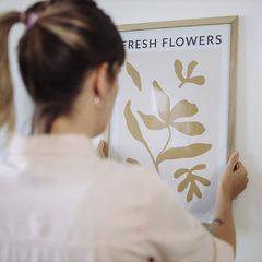 Cuadro Fresh Flowers - comprar online