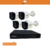 KIT DVR Y 4 CAMARAS DE SEGURIDAD AITECH AHD-1080-4CH