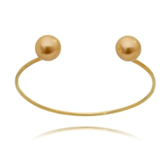 2 Golden Pearls bangle - buy online