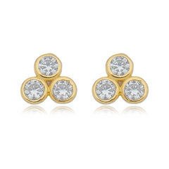 950 Sterling Silver Small Constellation piercing earrings gold plated or not - buy online