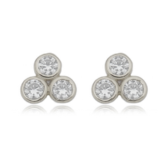 Piercing Pequena Constelação em ouro com Safiras brancas ou Brilhantes - comprar online