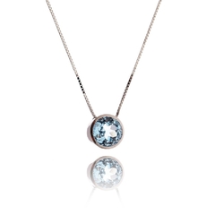 Sky Topaz necklace - buy online