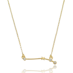 950 Sterling Silver Aries necklace gold plated or not - buy online