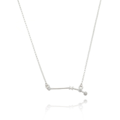 Collar de Aries en plata sin o con baño de oro